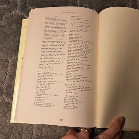 Streisand by Anne Edwards 1997 VTG BIOGRAPHY HARDBACK BOOK Barbra First edition - Picture 9 of 10